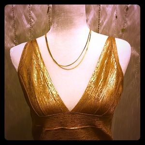 ✨Beautiful Golden Venus Spandex party dress